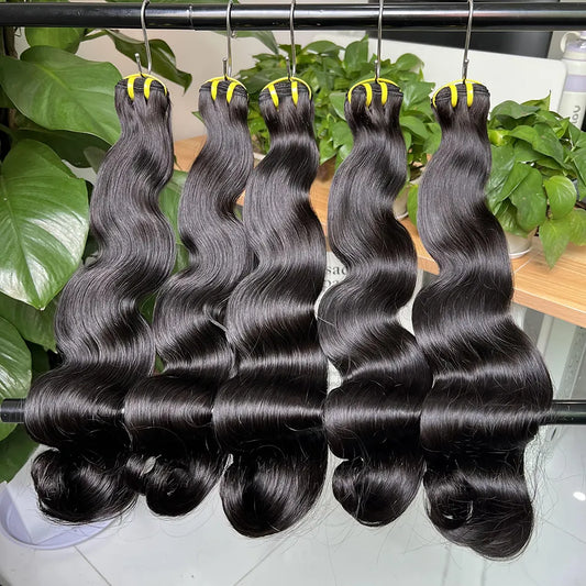Double Drawn Vietnamese Body Wave Raw Virgin Bundles