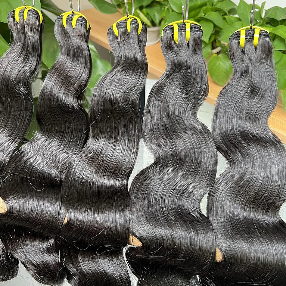 Double Drawn Vietnamese Body Wave Raw Virgin Bundles