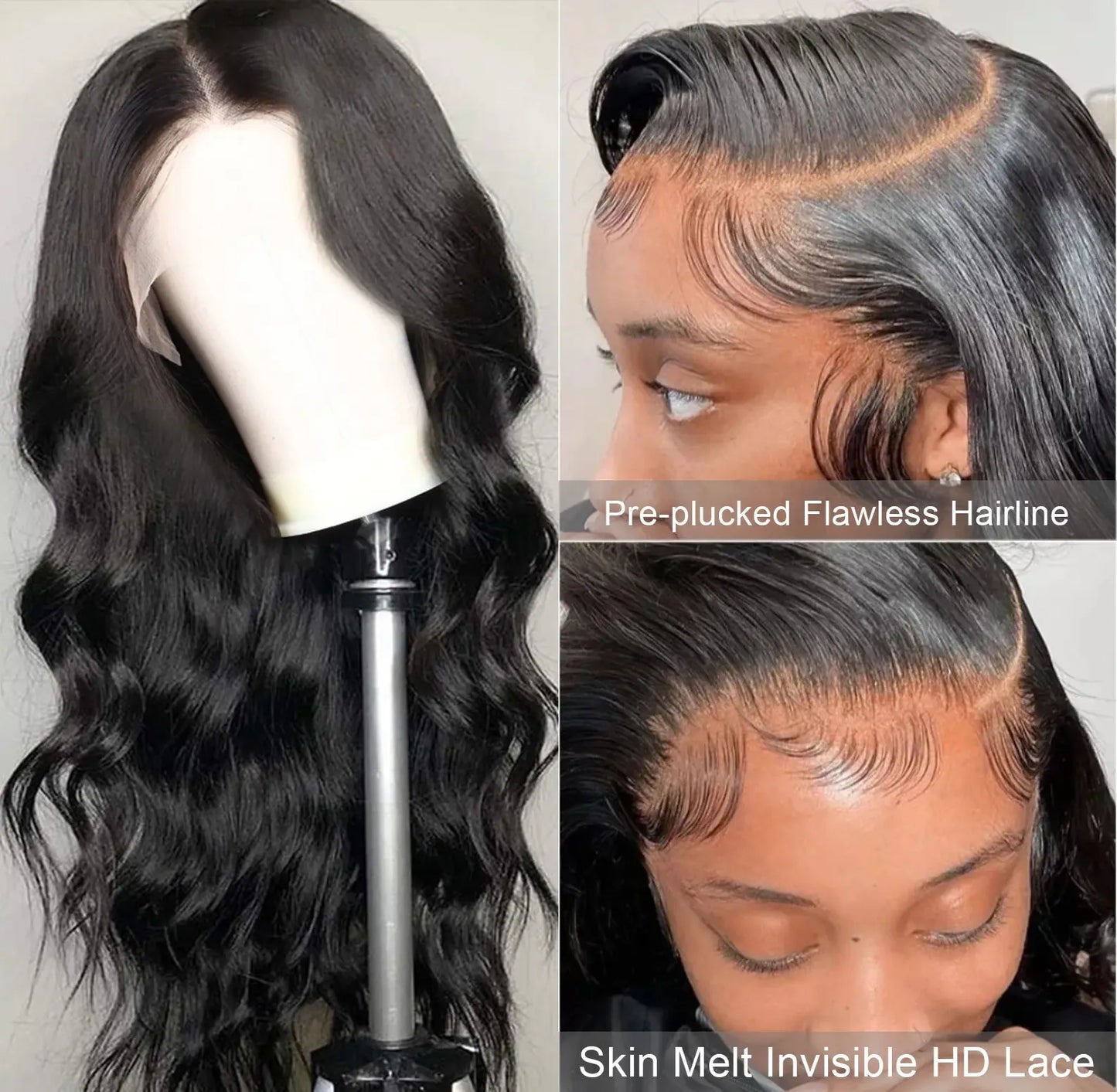 Raw Indian Hair 13x4 HD Lace