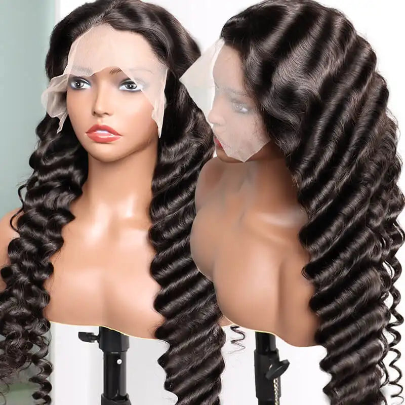 13x4 Transparent HD Lace Frontal Raw Indian Hair